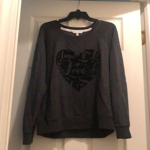 3/$15 Victoria Secret grey sweatshirt without hood